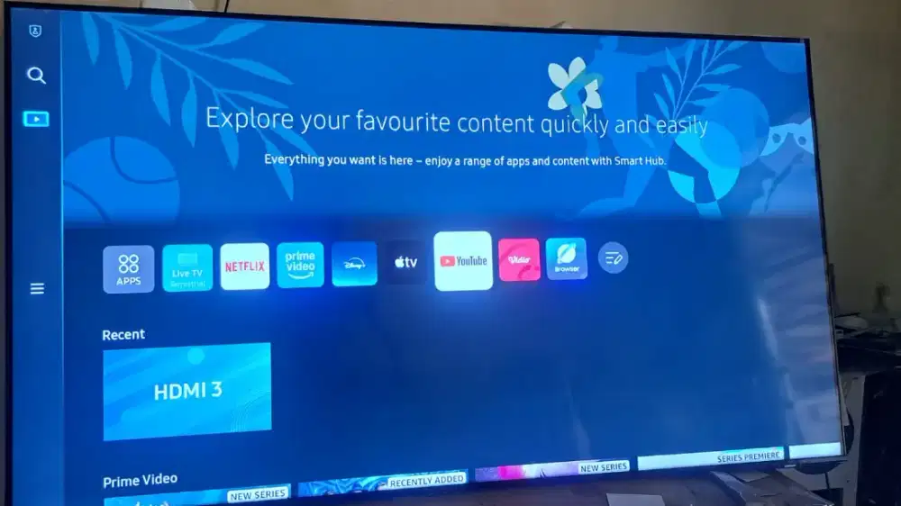 Tv Samsung 65inc siap pake