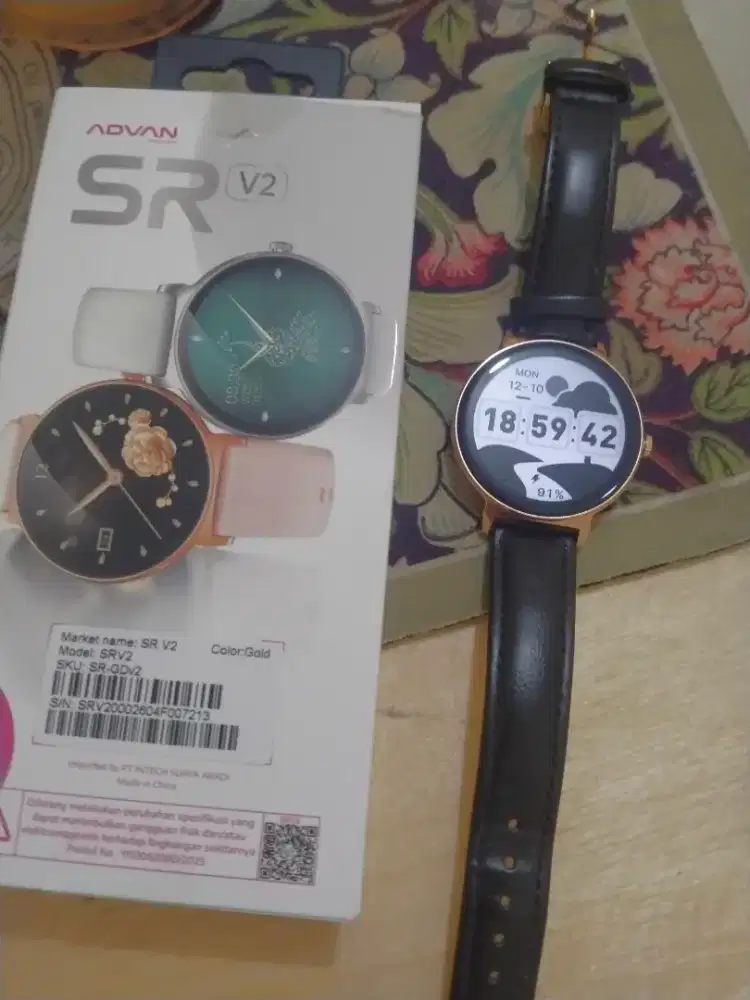 Smartwatch Advan SR V2 GOLD PINK
