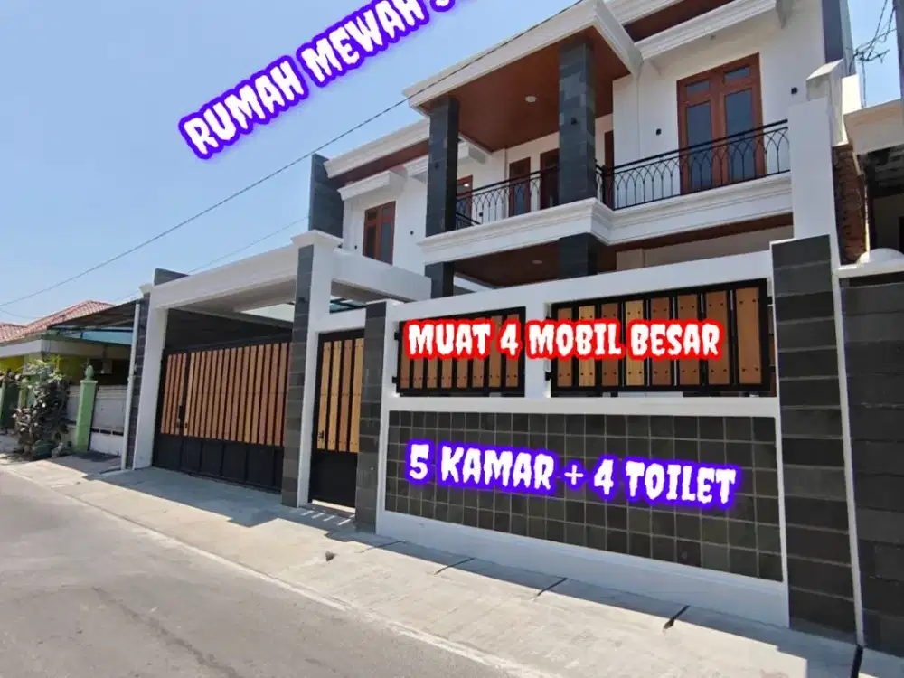RUMAH DI JUAL SOLO SURAKARTA SUMBER DEKAT MANAHAN FAJAR INDAH COLOMADU