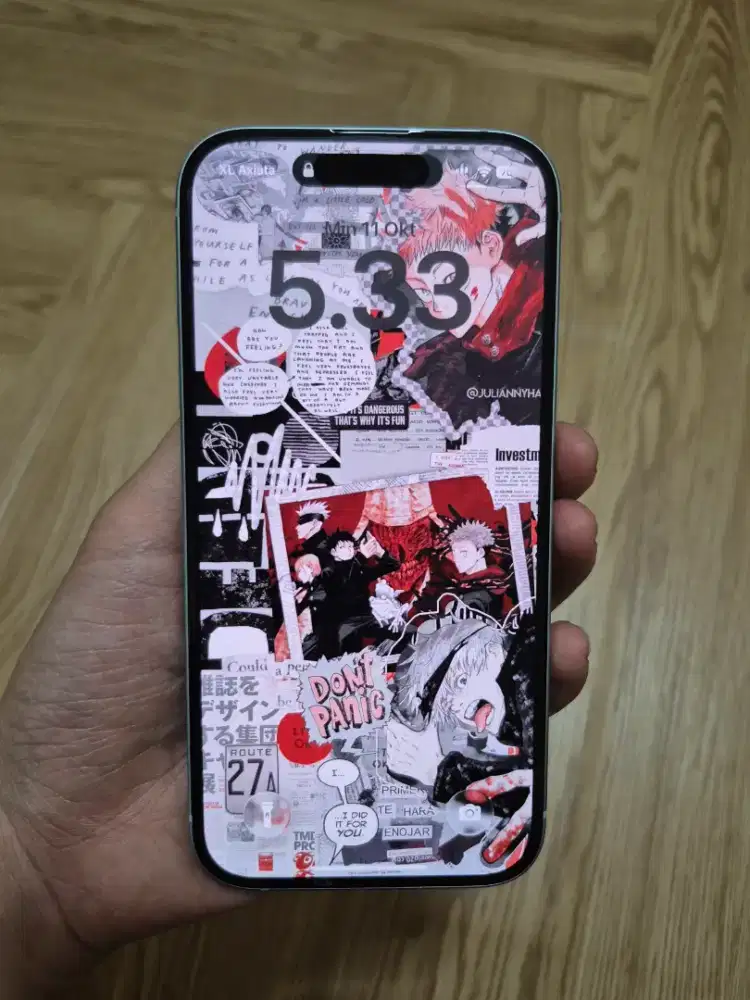 Jual Iphone 15 128GB ex ibox/digimap Full set no minus (NEGO)