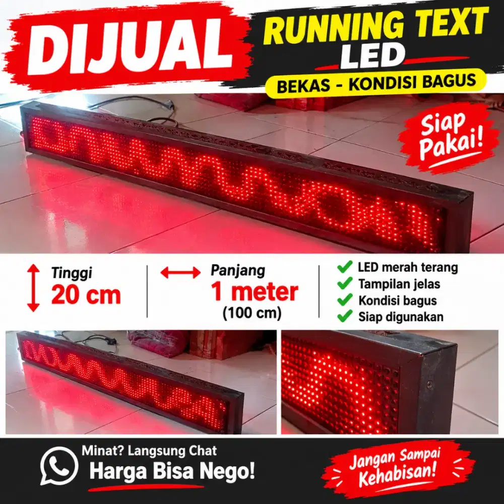 Running text 2 sisi