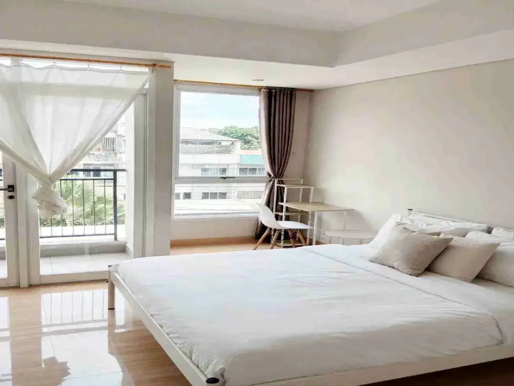 Elpis Kemayoran JIEXPO Studio Furnish Lantai Rendah Dekat Mall KRL Busway