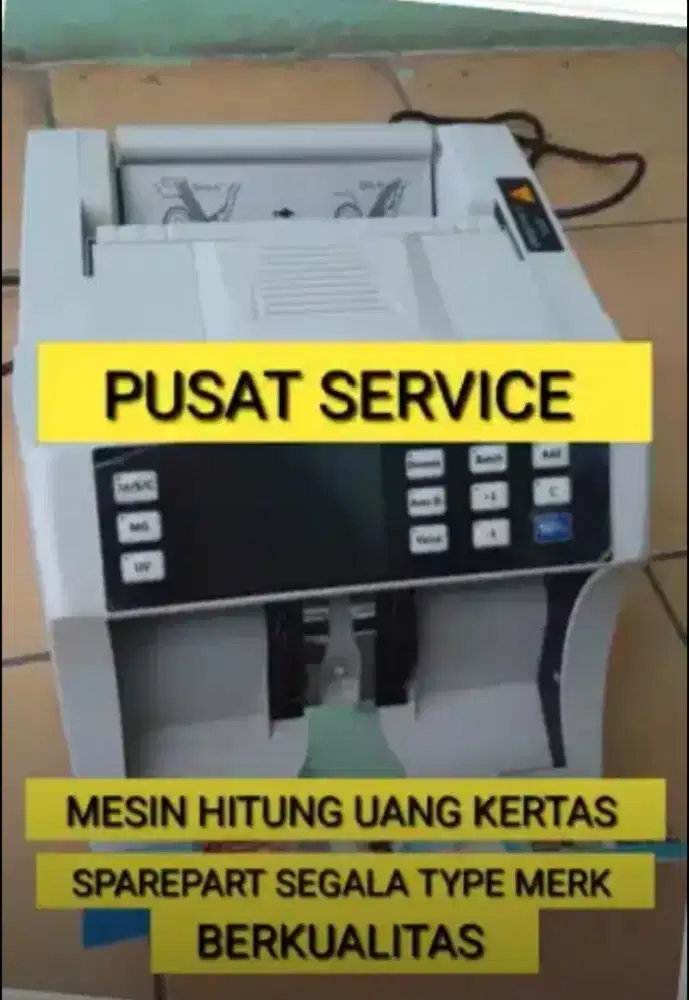 Panel LCD mesin hitung uang spesialis sparepart