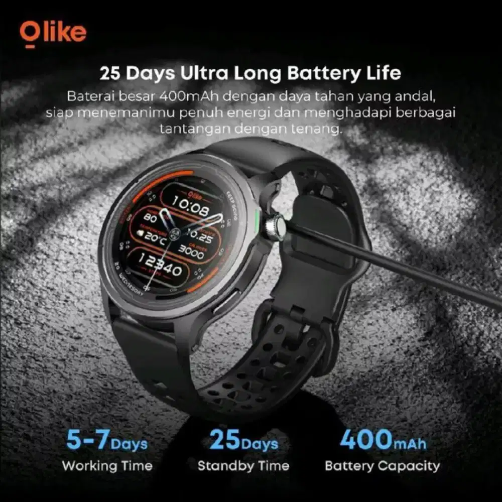 Smartwatch OLIKE FG02 GPS AMOLED