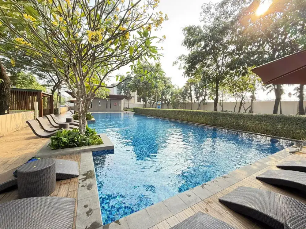 Di jual rumah mewah 2 lantai  full furnished di cluster matana asya jakarta timur