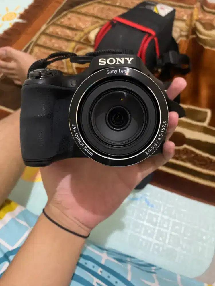 Camera Sony Cyber-shot DSC-H300 Fullset Mulus