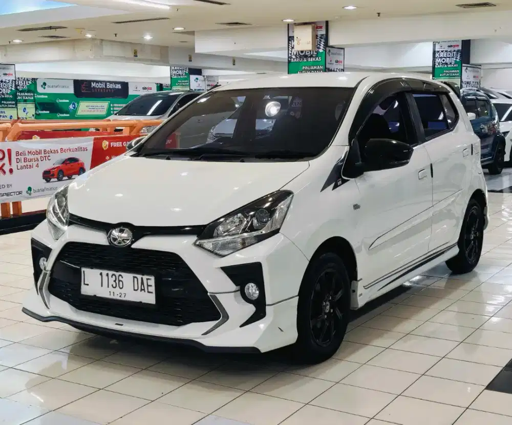 Toyota Agya GR Sport 1.2 Facelift 2022 Putih Matic / AT ISTIMEWA BOSS!