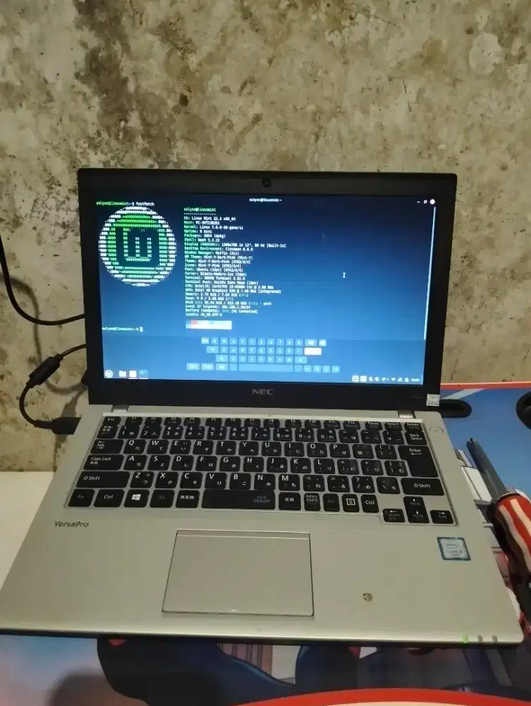 NEC VersaPro i5 Gen 6 RAM 8GB SSD 256GB – Minus Keyboard & Baterai