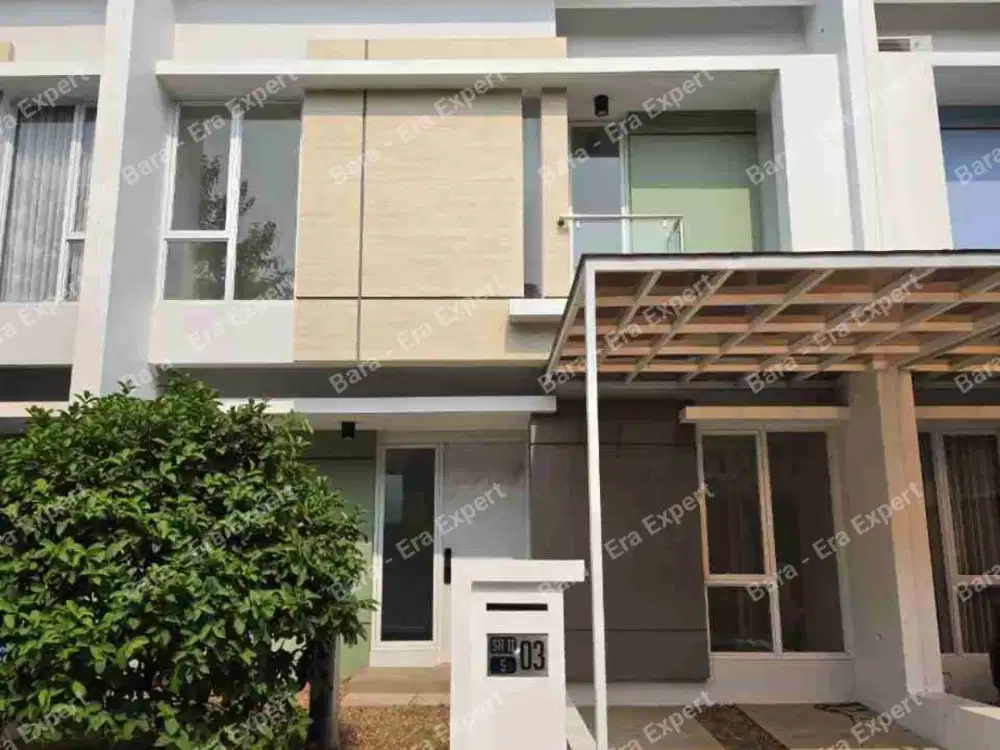 Jual rumah Baru 2 lantai siap huni di Harapan Indah. Free biaya dan gratis Canopy. Harga diskon besar!!