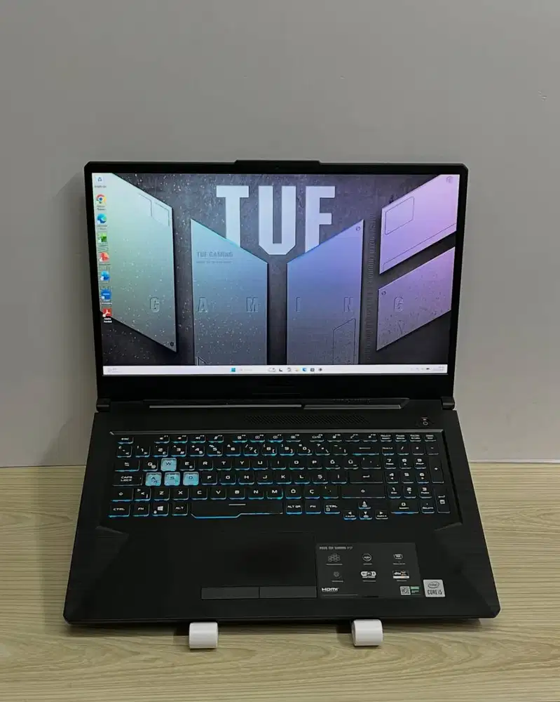 Asus TUF F17 FX706LI i5 10300H RAM 16GB SSD512GB M2 NVMe GTX1650Ti 4GB