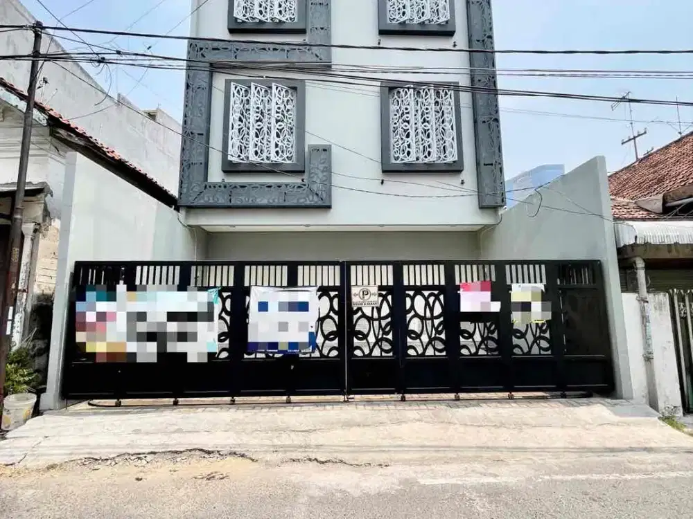 genteng Muhammadiyah jual ruko 3,5 lantai baru renov strategis di pusat kota surabaya