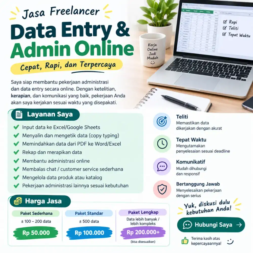 Mencari pekerjaan Freelance Pajak & Keu (no tipu tipu)