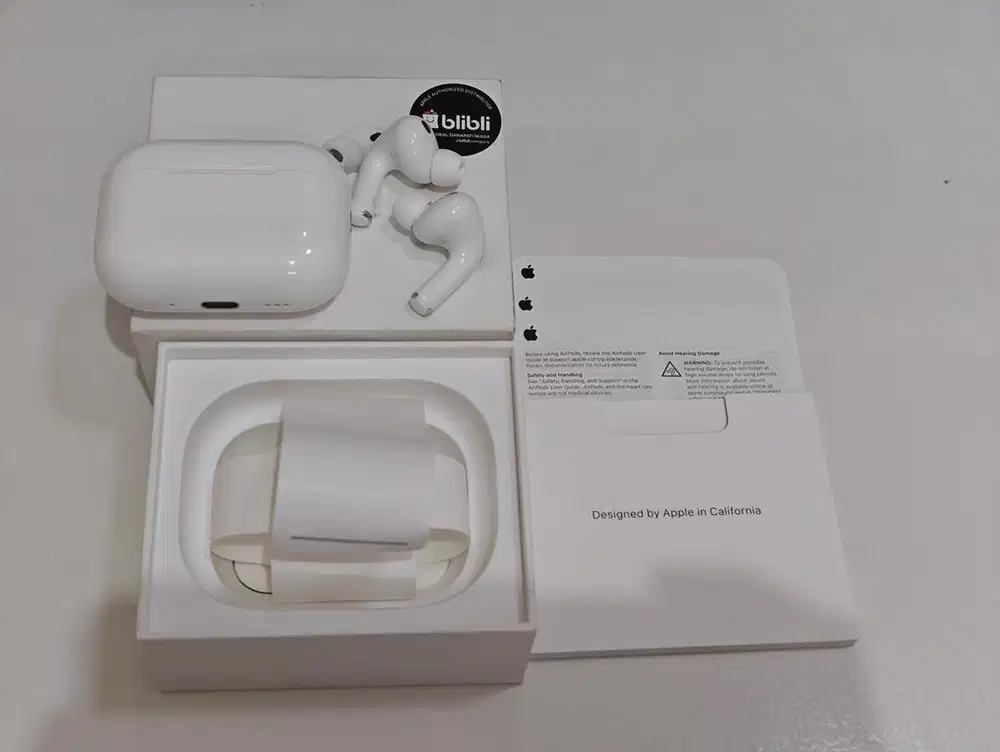 Airpods pro gen 3 2026 ORIGINAL APPLE fullset resmi BLIBLI ID/A