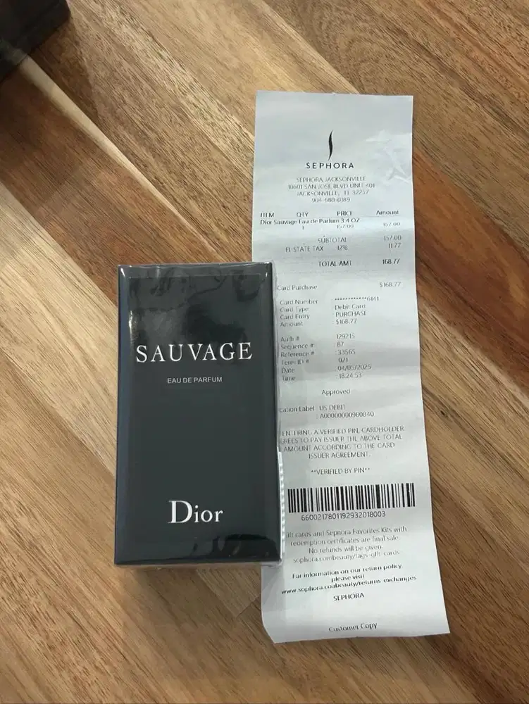 Dior Sauvage EDP beli di sephora