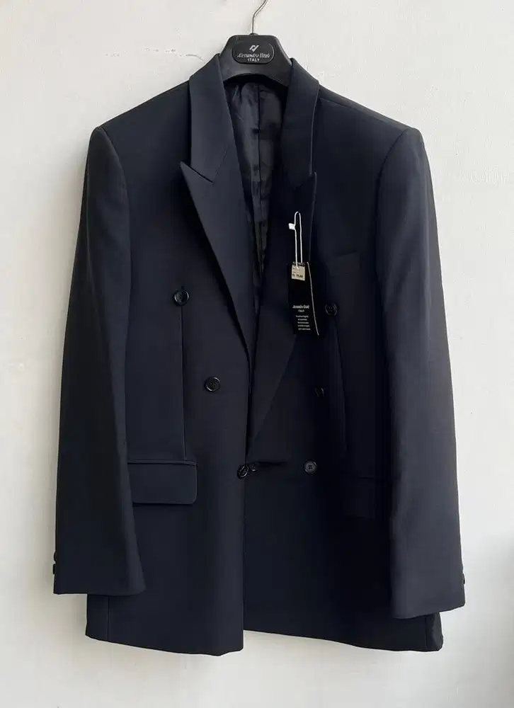 Jas Hitam Premium Alessandro Vitali
