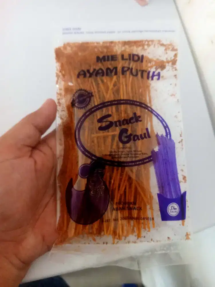Jajanan jadul mie lidie, basreng, makaroni, rasa pedas dan asin ready