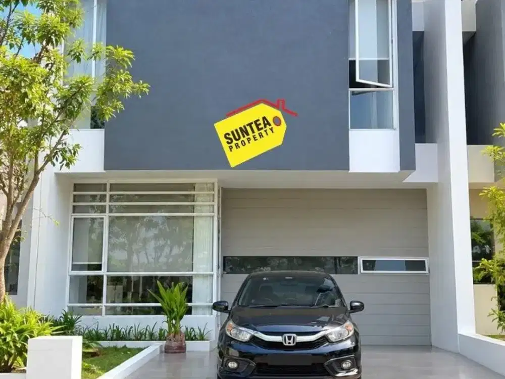 HOT RENT! Disewakan Rumah Nyaman 2 Lantai 4 KT Kitchen Set Discovery Bintaro Sektor 9 Tangerang Selatan LB 117 m2 Siap Huni