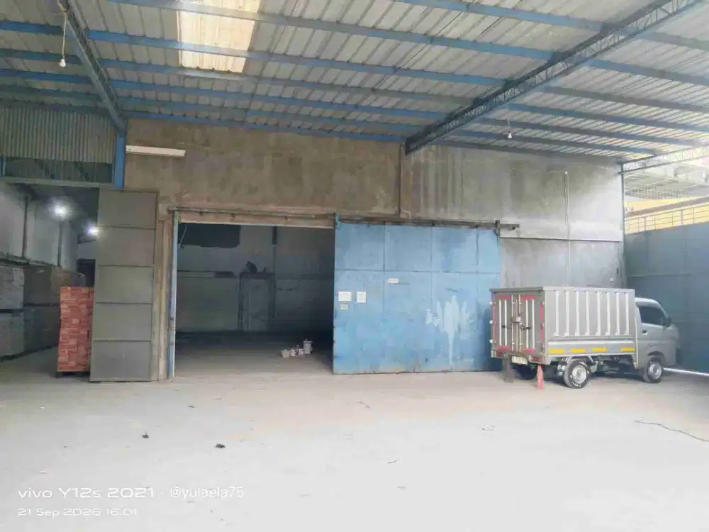 Disewakan Gudang Cengkareng Jakbar 14x30 Akses Kontainer 40ft Nego