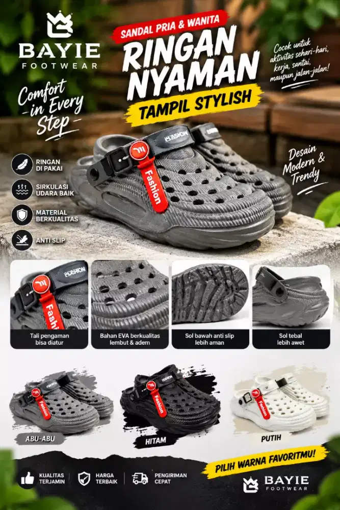 SANDAL FASHION TRENDY