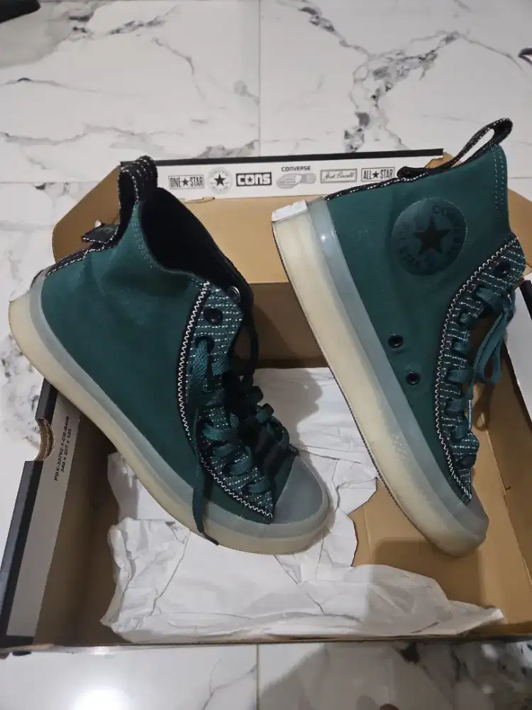 Converse CTAS CX Explore Hi Dark Forest Original (Hijau Hutan)