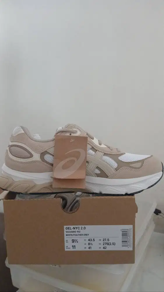 Asics gel nyc 2.0 bnib ori
