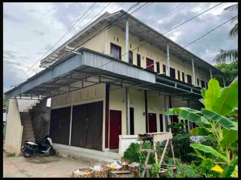 Dijual kos kos an 2 lantai 10 pintu dekat kampus UIN Raden Fatah Palembang