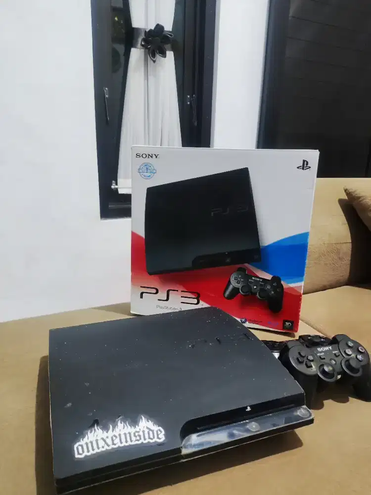 JUAL PS3 SLIM SERIES 25 HDD 500GB – SIAP MAIN, HARGA NEGO