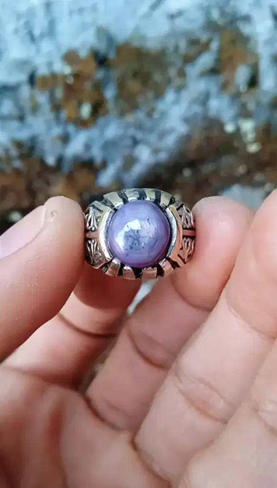 SAFIR STAR PURPLE ANTIK