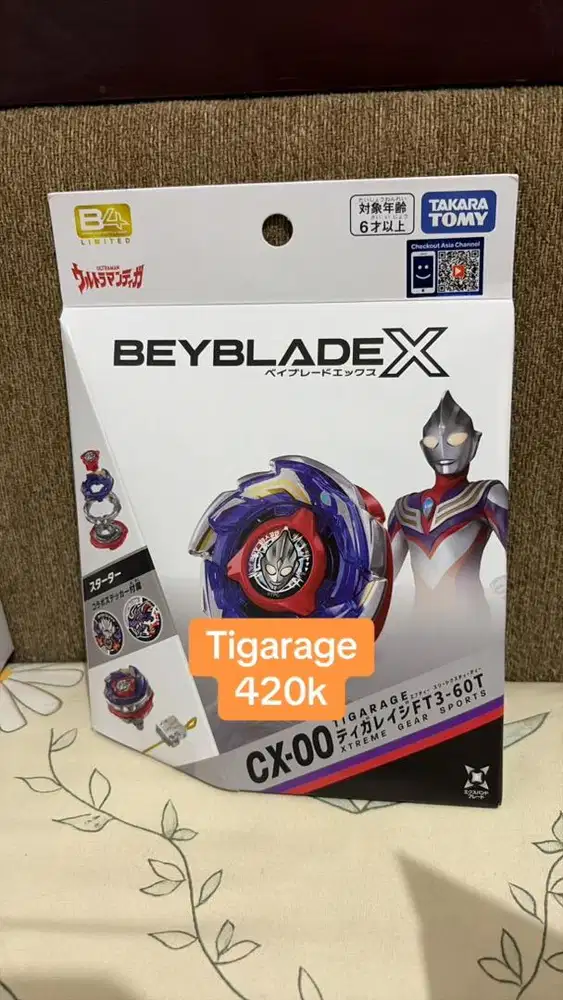 WTS Beyblade X CX-00 tigarage, jarod, AP dll