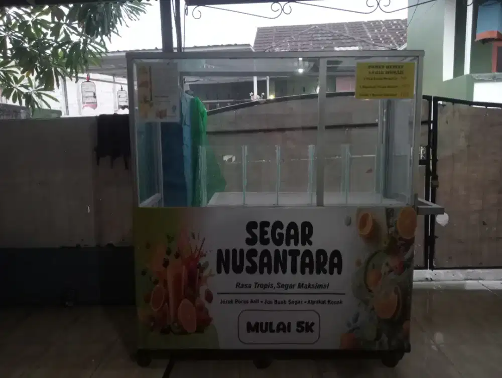 Di Jual Gerobak Teh Solo/Jus Buah