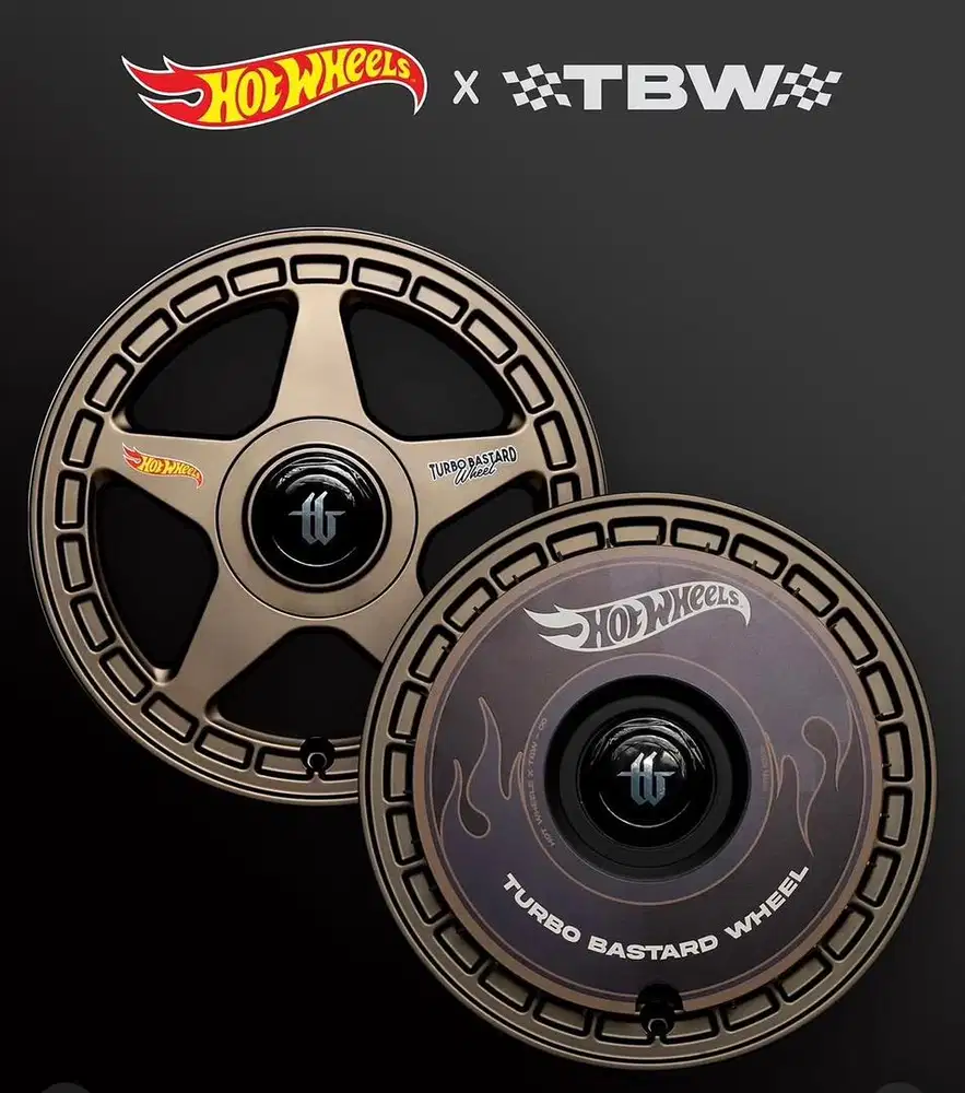Turbo Bastard Wheel x Hot Wheels R16 Bronze