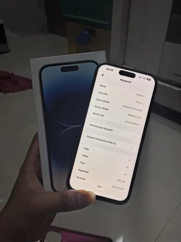 Iphone 14promax 256