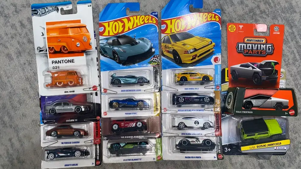 Diecast Hotwheels Matchbox CCA