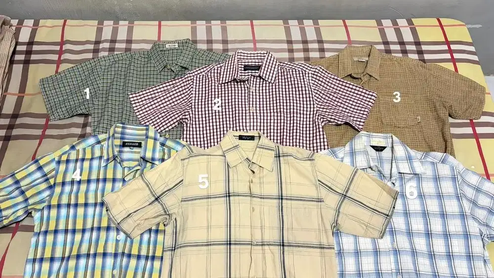 Kemeja Kerja Boxy