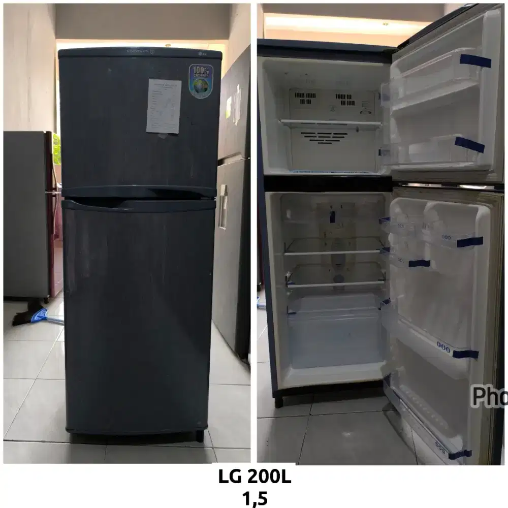 Kulkas 2 pintu LG 200L