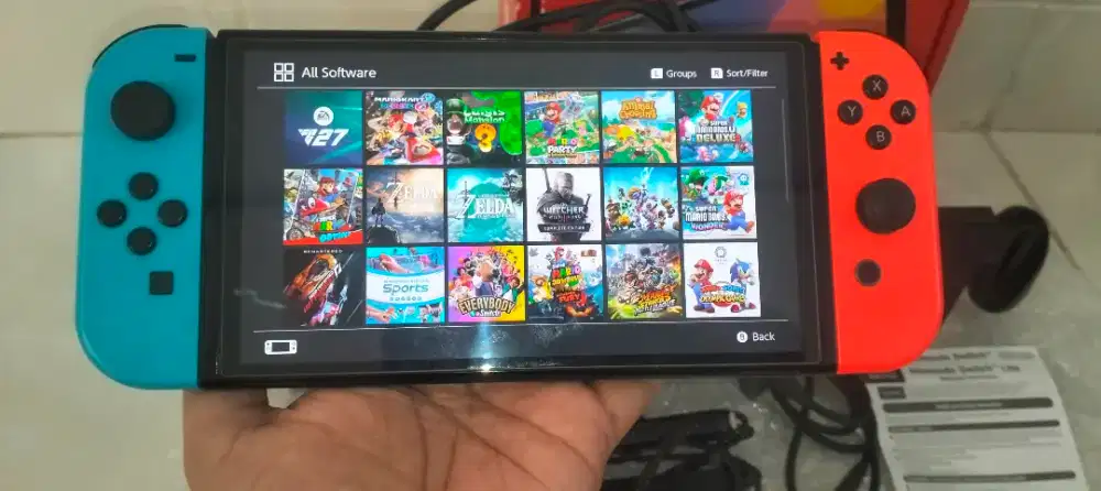Nintendo Switch OLED 25GB Fullset