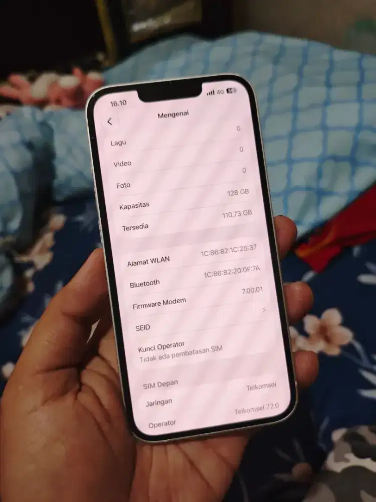 Iphone 13 128GB Putih Inter