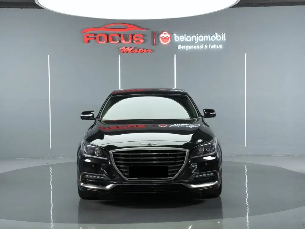 Genesis G80 G 80 3.8 V6 AT Black On Beige 2019 Good Condition Low KM