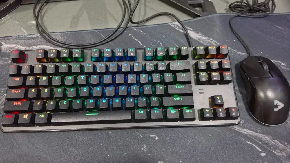 Mouse Press Play Nova V3 + Keyboard Tecware