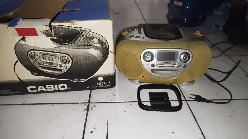 casio CD portable MD MDH 3 muraj
