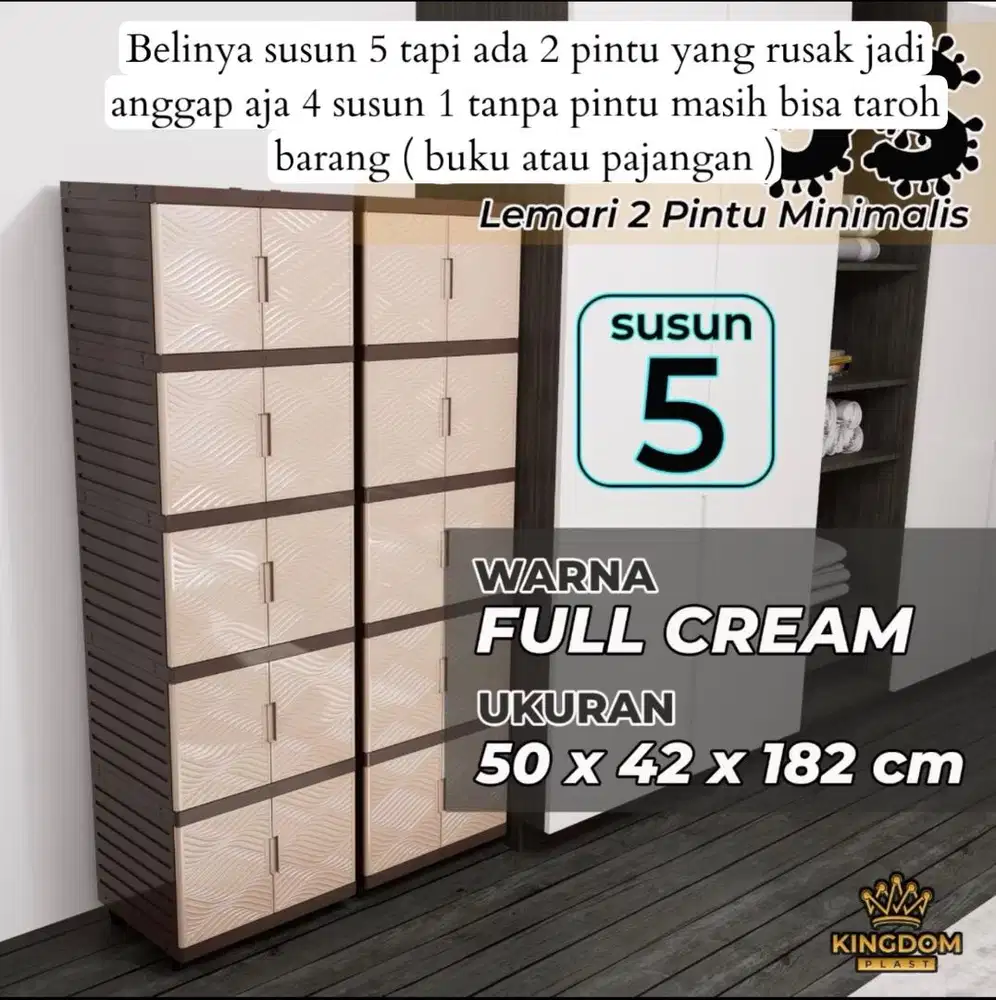 Lemari 5susun (cek deskripsi foto)