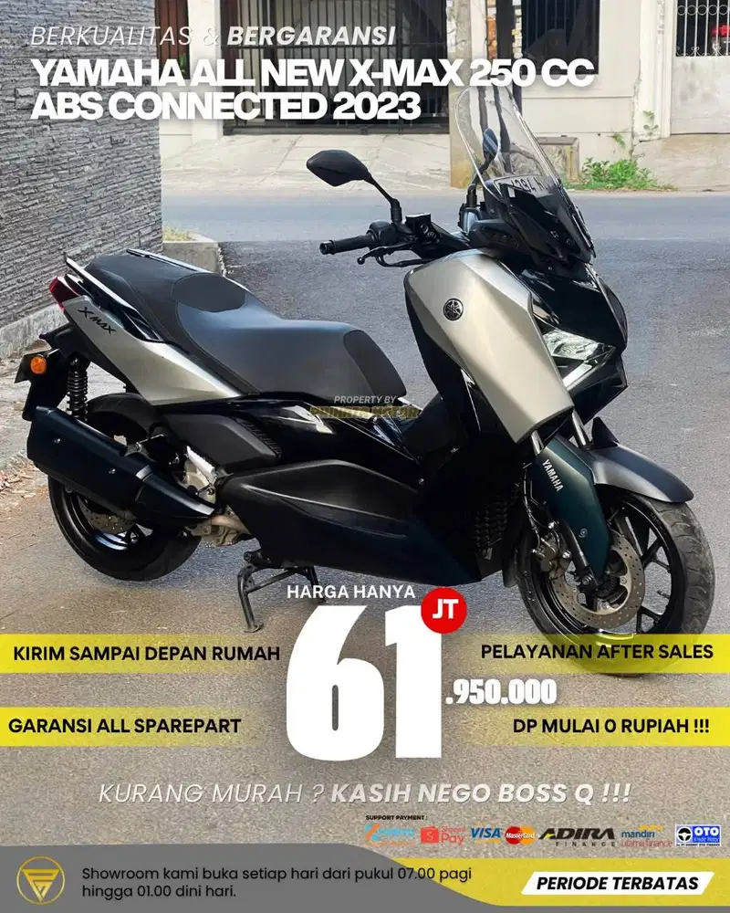 YAMAHA X-MAX 250 ABS 2023 !!!