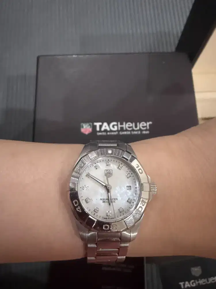 Tag Heuer Aquaracer lady diamond Authentic