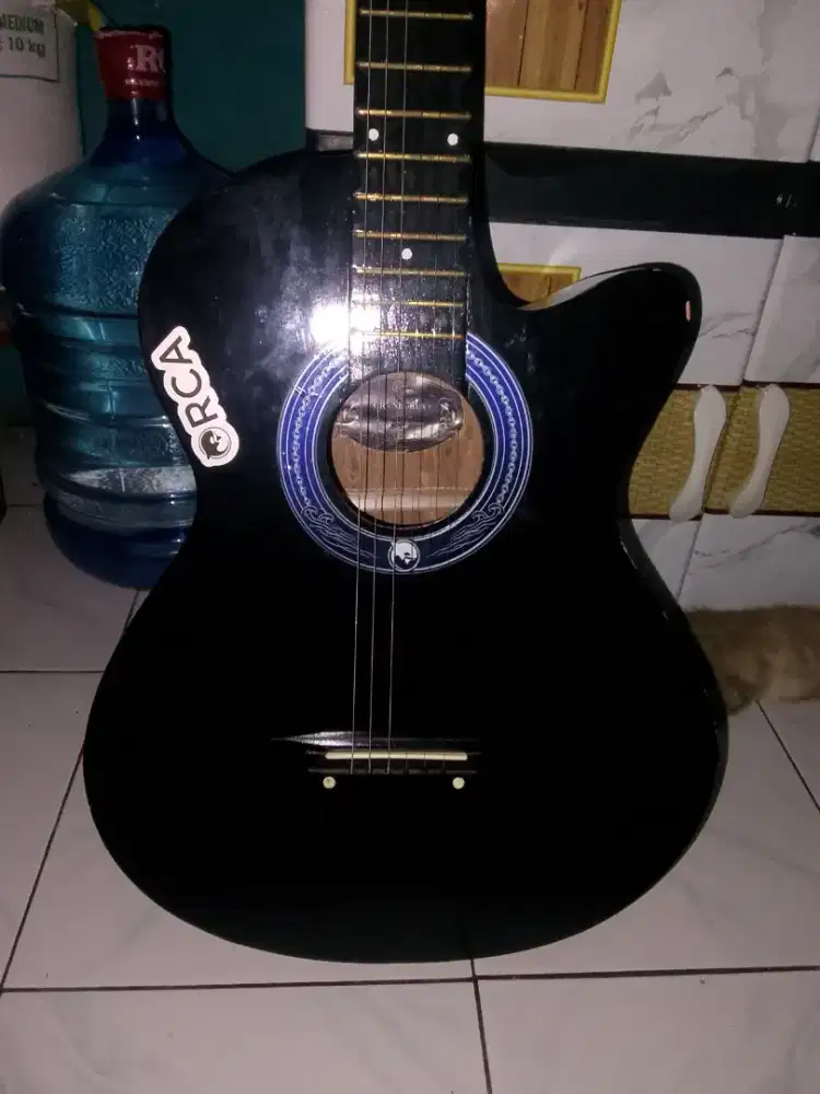 gitar akustik orca di jual cepet aja nego juga gpp