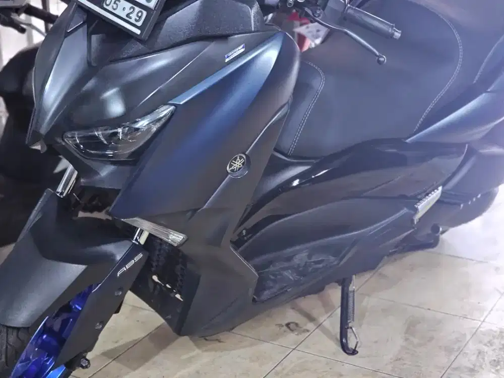 XMAX 2018 biru ganteng plat N Malang kota
