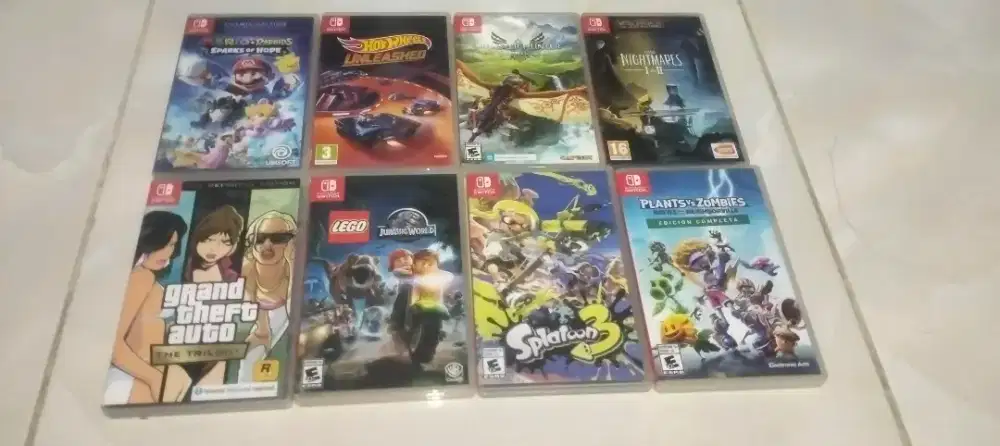 Kaset Nintendo Switch All Fullbox Mulus