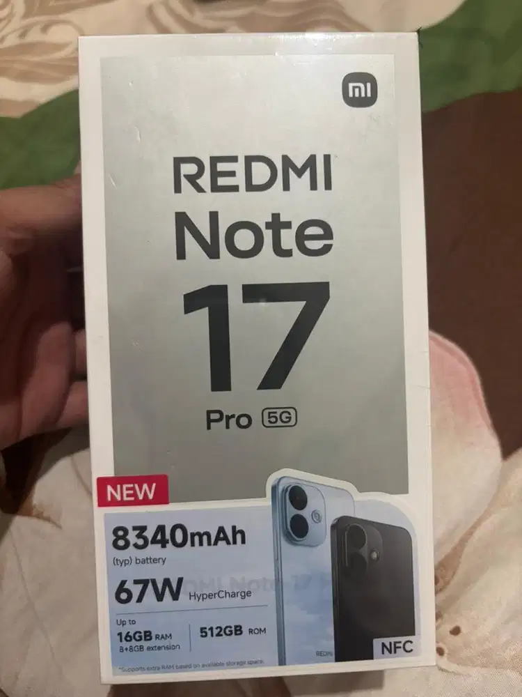 JUAL RUGI REDMI NOTE 17 PRO 5G 512GB