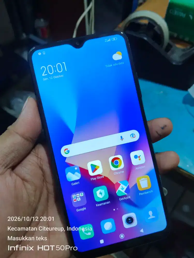 Redmi 9T ram 6/128gb hp aja batangan
