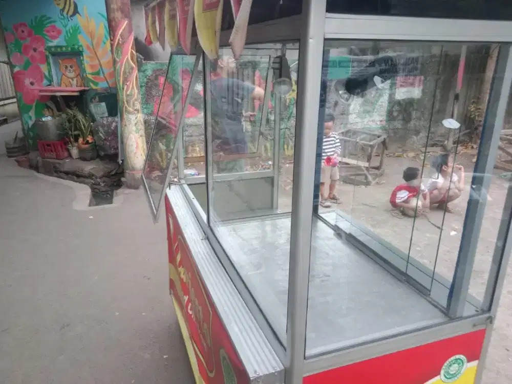 Jual gerobak fried chicken dan kompor stainless