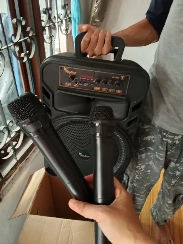 Speaker audio karoke
